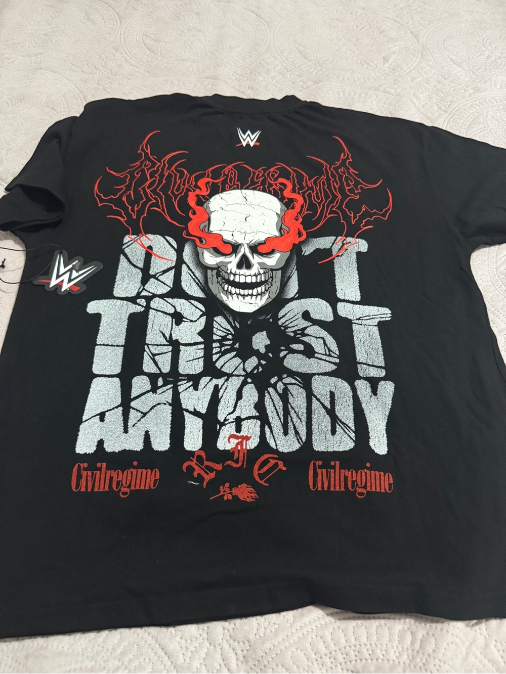 Civil Regimen & WWE T-shirth Obersized Stone Cold Steve Austin